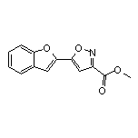 Methyl 5-(2-Benzofuryl)isoxazole-3-carboxylate