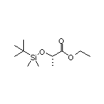 Ethyl (S)-2-[(tert-Butyldimethylsilyl)oxy]propanoate