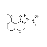 5-(2,6-Dimethoxyphenyl)isoxazole-3-carboxylic Acid