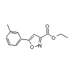 Ethyl 5-(m-Tolyl)isoxazole-3-carboxylate