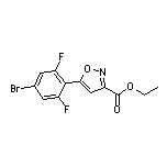 Ethyl 5-(4-Bromo-2,6-difluorophenyl)isoxazole-3-carboxylate