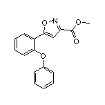 Methyl 5-(2-Phenoxyphenyl)isoxazole-3-carboxylate