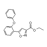 Ethyl 5-(2-Phenoxyphenyl)isoxazole-3-carboxylate