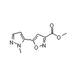 Methyl 5-(1-Methyl-5-pyrazolyl)isoxazole-3-carboxylate