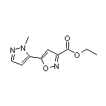 Ethyl 5-(1-Methyl-5-pyrazolyl)isoxazole-3-carboxylate