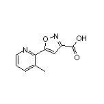 5-(3-Methyl-2-pyridyl)isoxazole-3-carboxylic Acid