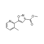 Methyl 5-(3-Methyl-2-pyridyl)isoxazole-3-carboxylate