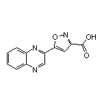 5-(2-Quinoxalinyl)isoxazole-3-carboxylic Acid