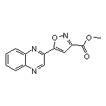 Methyl 5-(2-Quinoxalinyl)isoxazole-3-carboxylate