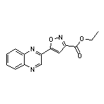 Ethyl 5-(2-Quinoxalinyl)isoxazole-3-carboxylate