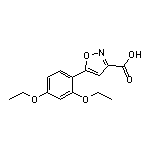 5-(2,4-Diethoxyphenyl)isoxazole-3-carboxylic Acid