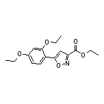 Ethyl 5-(2,4-Diethoxyphenyl)isoxazole-3-carboxylate