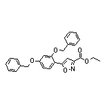 Ethyl 5-[2,4-Bis(benzyloxy)phenyl]isoxazole-3-carboxylate