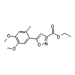 Ethyl 5-(4,5-Dimethoxy-2-methylphenyl)isoxazole-3-carboxylate