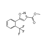 Methyl 5-[2-(Trifluoromethyl)phenyl]isoxazole-3-carboxylate