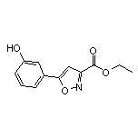 Ethyl 5-(3-Hydroxyphenyl)isoxazole-3-carboxylate