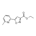 Ethyl 5-(6-Methyl-2-pyridyl)isoxazole-3-carboxylate