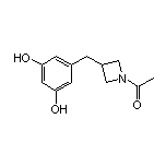 1-[3-(3,5-Dihydroxybenzyl)-1-azetidinyl]ethanone