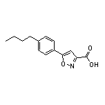 5-(4-Butylphenyl)isoxazole-3-carboxylic Acid