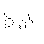 Ethyl 5-(3,5-Difluorophenyl)isoxazole-3-carboxylate