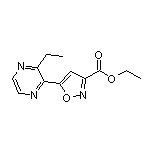 Ethyl 5-(3-Ethyl-2-pyrazinyl)isoxazole-3-carboxylate