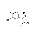 5-Bromo-6-fluoro-1H-indazole-3-carboxylic acid