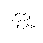 5-Bromo-4-fluoro-1H-indazole-3-carboxylic acid