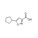 5-Cyclopentylisoxazole-3-carboxylic Acid