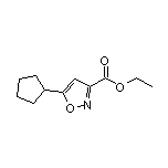 Ethyl 5-Cyclopentylisoxazole-3-carboxylate