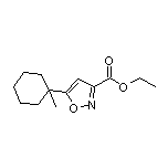 Ethyl 5-(1-Methylcyclohexyl)isoxazole-3-carboxylate