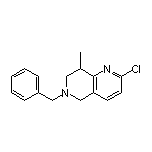 6-Benzyl-2-chloro-8-methyl-5,6,7,8-tetrahydro-1,6-naphthyridine