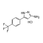 3-Amino-5-[4-(trifluoromethyl)phenyl]-1H-pyrazole Hydrochloride