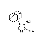 3-Amino-5-(1-adamantanyl)pyrazole Hydrochloride