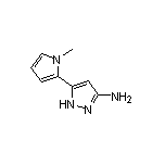 3-Amino-5-(1-methyl-2-pyrrolyl)pyrazole