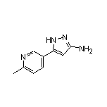 3-Amino-5-(6-methyl-3-pyridyl)pyrazole