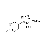 3-amino-5-(6-methyl-3-pyridyl)pyrazole Hydrochloride