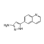 3-Amino-5-(6-quinolyl)pyrazole