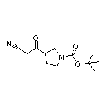 3-(1-Boc-3-pyrrolidinyl)-3-oxopropanenitrile