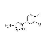 3-Amino-5-(3-chloro-4-methylphenyl)pyrazole