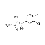 3-Amino-5-(3-chloro-4-methylphenyl)pyrazole Hydrochloride