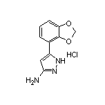 3-Amino-5-(4-benzodioxolyl)pyrazole Hydrochloride