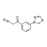 3-[3-(1H-1,2,4-Triazol-1-yl)phenyl]-3-oxopropanenitrile