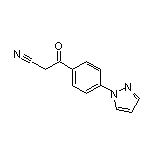 3-[4-(1-Pyrazolyl)phenyl]-3-oxopropanenitrile