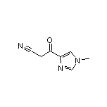 3-(1-Methyl-4-imidazolyl)-3-oxopropanenitrile