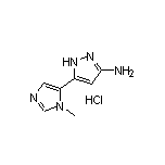 3-Amino-5-(1-methyl-5-imidazolyl)pyrazole Hydrochloride