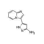 3-Amino-5-(3-imidazo[1,2-a]pyridyl)pyrazole