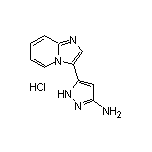 3-Amino-5-(3-imidazo[1,2-a]pyridyl)pyrazole Hydrochloride