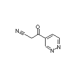 3-Oxo-3-(4-pyridazinyl)propanenitrile