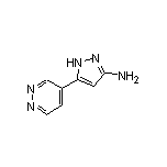 3-Amino-5-(4-pyridazinyl)pyrazole