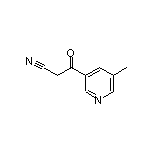 3-(5-Methyl-3-pyridyl)-3-oxopropanenitrile